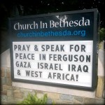 speak and pray peace