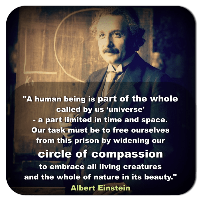 Einstein Quote on Compassion