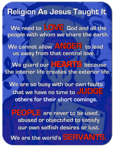 religion jesus taught